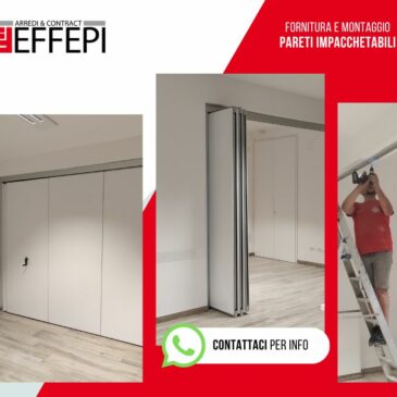 Innovazione e Flessibilità con le Pareti Impacchettabili Rolling Arcarossa